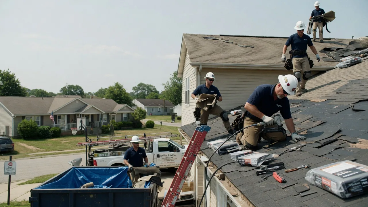 Roof Replacement in Ellinwood, KS near me